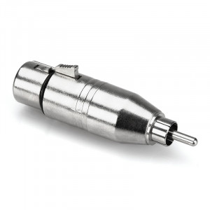 HOSA XLR Female to RCA Male Adapter