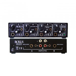 ROLLS 4 Channel Studiophile Headphone Amplifier