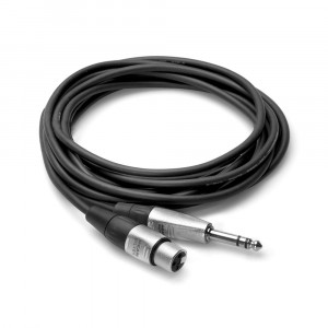 HOSA Pro Balanced Interconnect XLR Female to 1/4"TRS 3ft