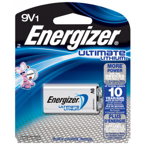 ENERGIZER Ultimate Lithium 9v Battery