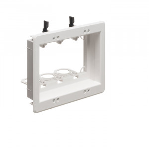 ARLINGTON 3-Gang Recessed Low-Voltage Mounting Bracket