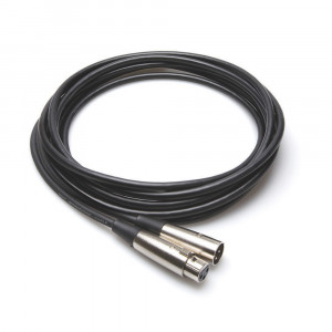 HOSA XLR Microphone Cable 25ft 22awg 88%OFC Braid
