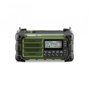 SANGEAN AM/FM Hand Crank Emergency Alert Radio with Bluetooth