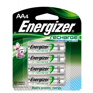 ENERGIZER Rechargeable NIMH AA 4pk