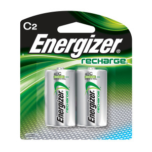 ENERGIZER Rechargeable NIMH C Battery 2pk