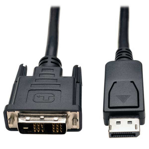 TRIPPLITE DisplayPort to DVI-D Single-Link Cable 6ft