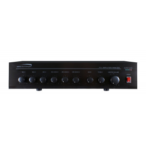 SPECO 60W RMS P.A. Mixer Amplifier