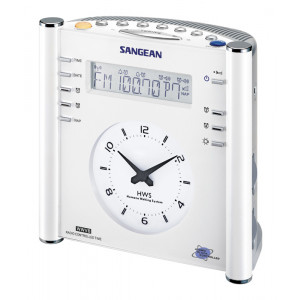 SANGEAN FM-RDS(RBDS)/AM/Aux-in Tuning Clock Radio with Radio Controlled Clock