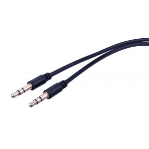VANCO 3.5MM Cable 1ft Stereo Slim Style