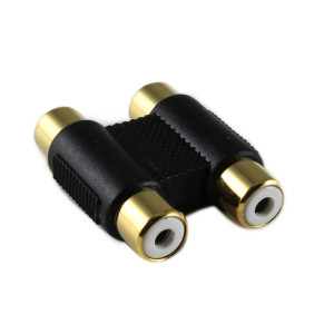 PHILMORE Dual RCA Female to Female Adaptor