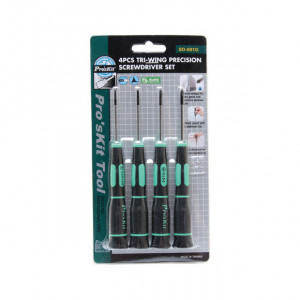 ECLIPSE 4 Piece Precision Tri-wing Screwdriver Set