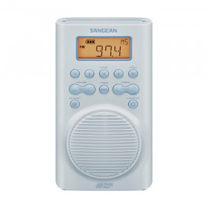 SANGEAN AM/FM/Weather Alert Shower Radio