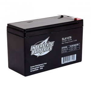 INTERSTATE Sealed Lead Acid Battery 12V 8Ah F2 .250 tabs