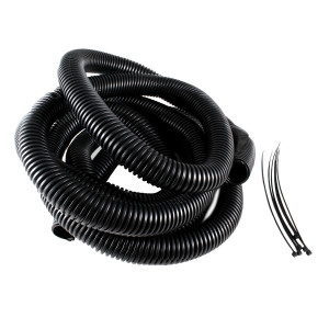 VANCO Split Loom Tubing 3/4" Black 10ft