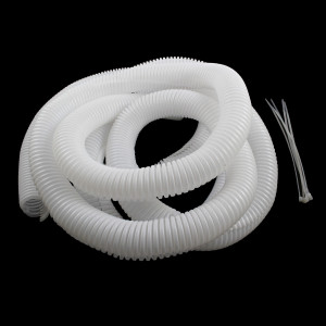 VANCO Split Loom Tubing 3/4" White 10ft