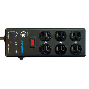 FURMAN Pro Surge Suppressor Strip 6 Outlet