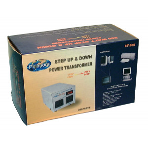 PHILMORE 200 Watt Step Up/Step Down Transformer