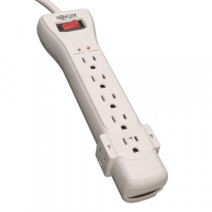 TRIPPLITE 7-Outlet Surge Protector, 7-ft. Cord