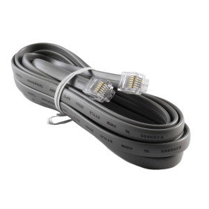 PHILMORE 7ft 6C Modular Line Cable Straight-thru wiring