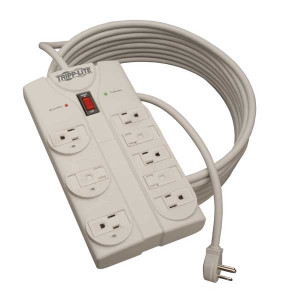 TRIPPLITE Surge Protector 8-Outlet 25ft Cord