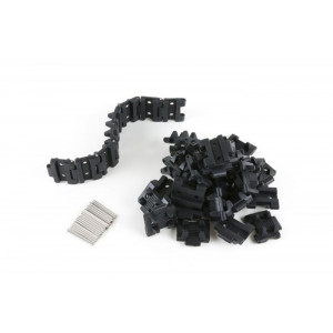 OSEPP Tank Track Set with Axles 40 pack