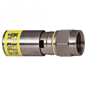 KLEIN F Compression Connector - RG6/6Q (50-Pack)