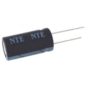 NTE 330µF 35V High Temperature Radial Capacitor