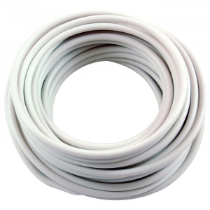 NTE Hook-up Wire 12 AWG Stranded 15ft White