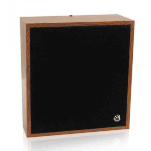 ATLAS 8" Slant Wall Mount Speaker Package with 25/70.7V-4W Transformer with Volume Control