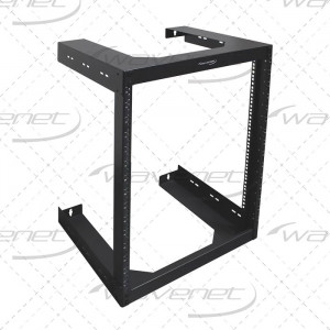 WAVENET 15U Wall Mount Rack 18" depth 12-24 thread