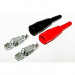 MUELLER Zinc Plated Steel General Purpose Clip 2 pack with Boots