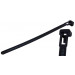 NTE Releasable Cable Ties 5.905" 50# Black 100pk