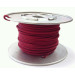22awg Solid Red Cloth Covered Wire