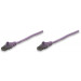 INTELLINET CAT6 Patch Cable 7ft Purple