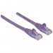 INTELLINET CAT6 Patch Cable 14ft Purple
