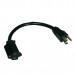 PHILMORE 1ft AC Extension Cord