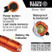 KLEIN Rechargeable Waterproof LED Flashlight- Alt 2