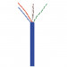WAVENET CAT6A Riser Cable 1000ft Reel - Blue