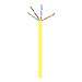 WAVENET CAT6 Riser Cable 1000ft Pull-out Box Yellow