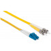 INTELLINET Fiber Optic Patch Cable 2m LC to ST