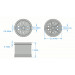 ACTOBOTICS Revolver Robot Wheels 2pk- Alt 1
