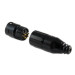 SWITCHCRAFT AAA Series 5 Pin XLR Male Cable Mount Gold Pins- Alt 1