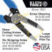 KLEIN Klein-Kurve Heavy-Duty Wire Stripper 8-20 AWG- Alt 1
