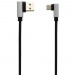 MOBILESPEC 3ft Right Angle USB-C Cable- Alt 1