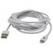 MOBILE SPEC 10ft Lightning to USB Cable, white