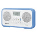 SANGEAN FM-Stereo/AM Digital Tuning Portable Receiver Blue